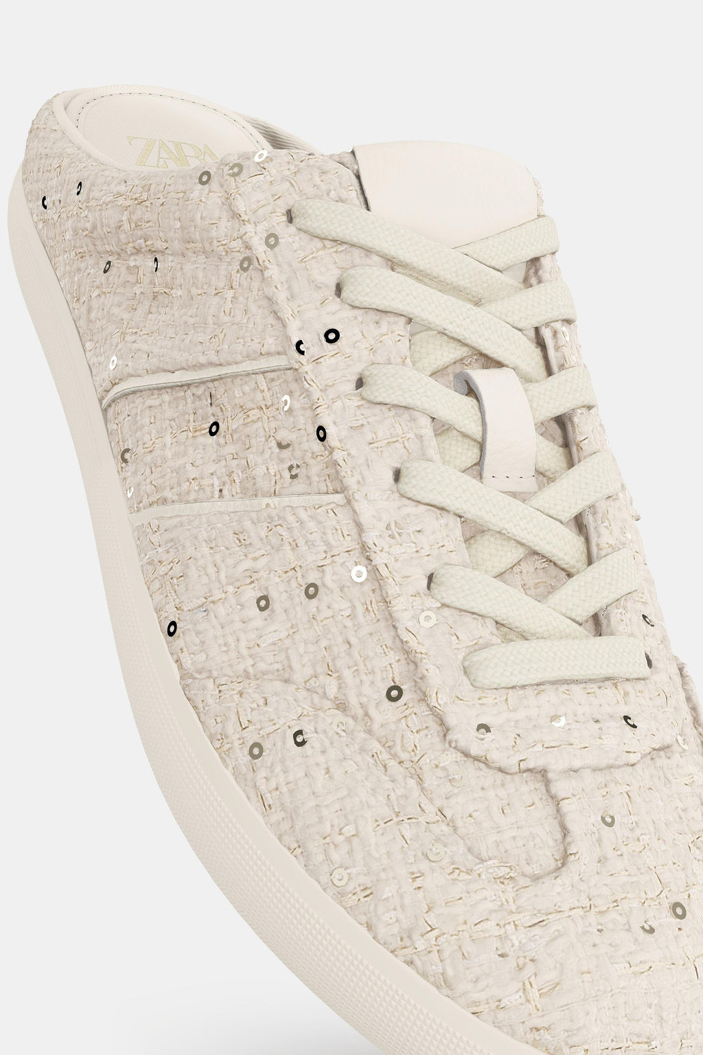 FABRIC SLINGBACK TRAINERS