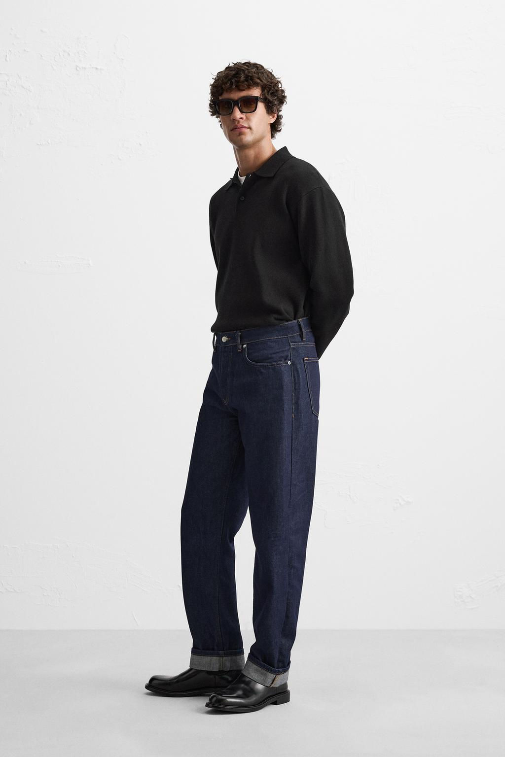 VISCOSE BLEND KNIT POLO SHIRT - Zara фото 6