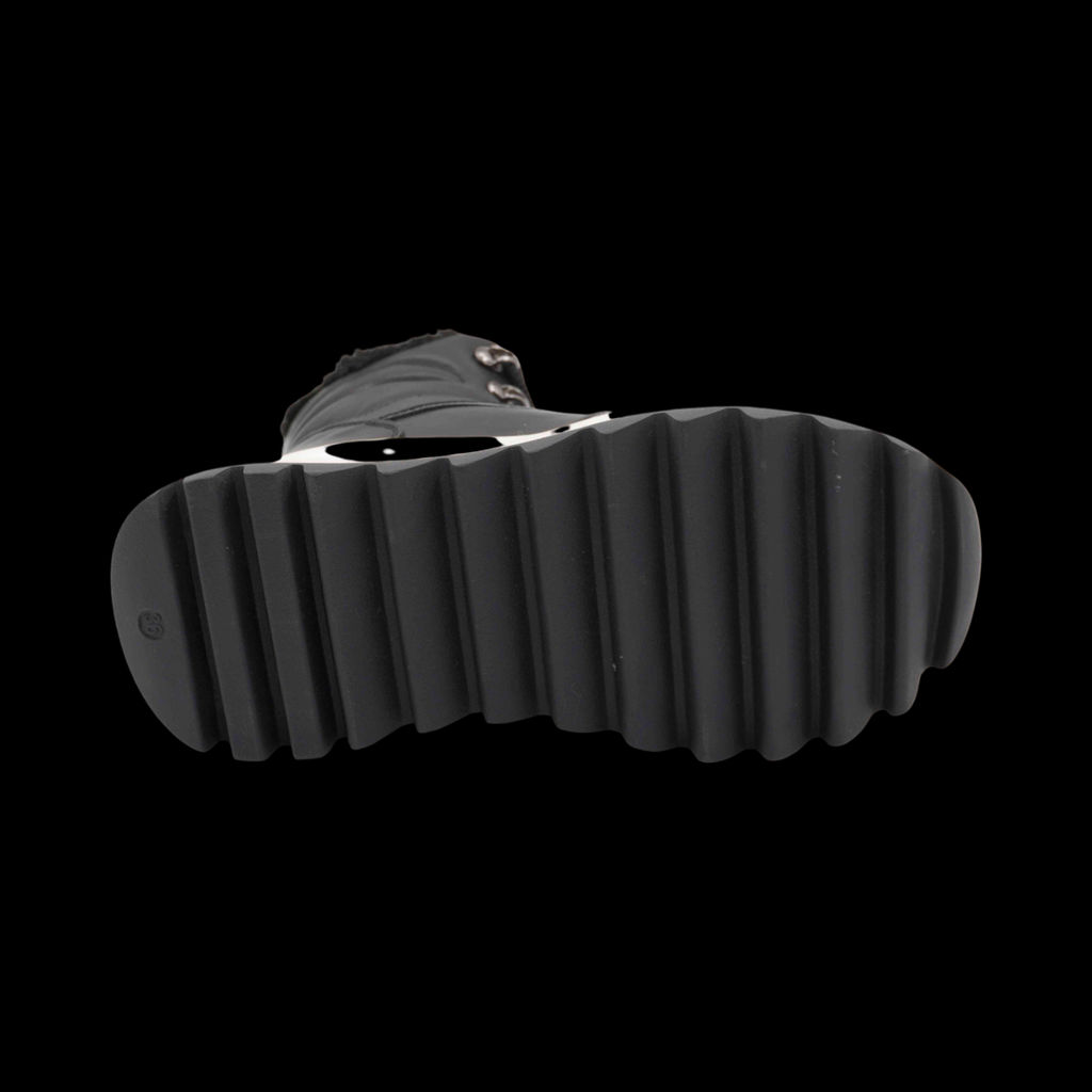 Ботинки на меху С127 черные