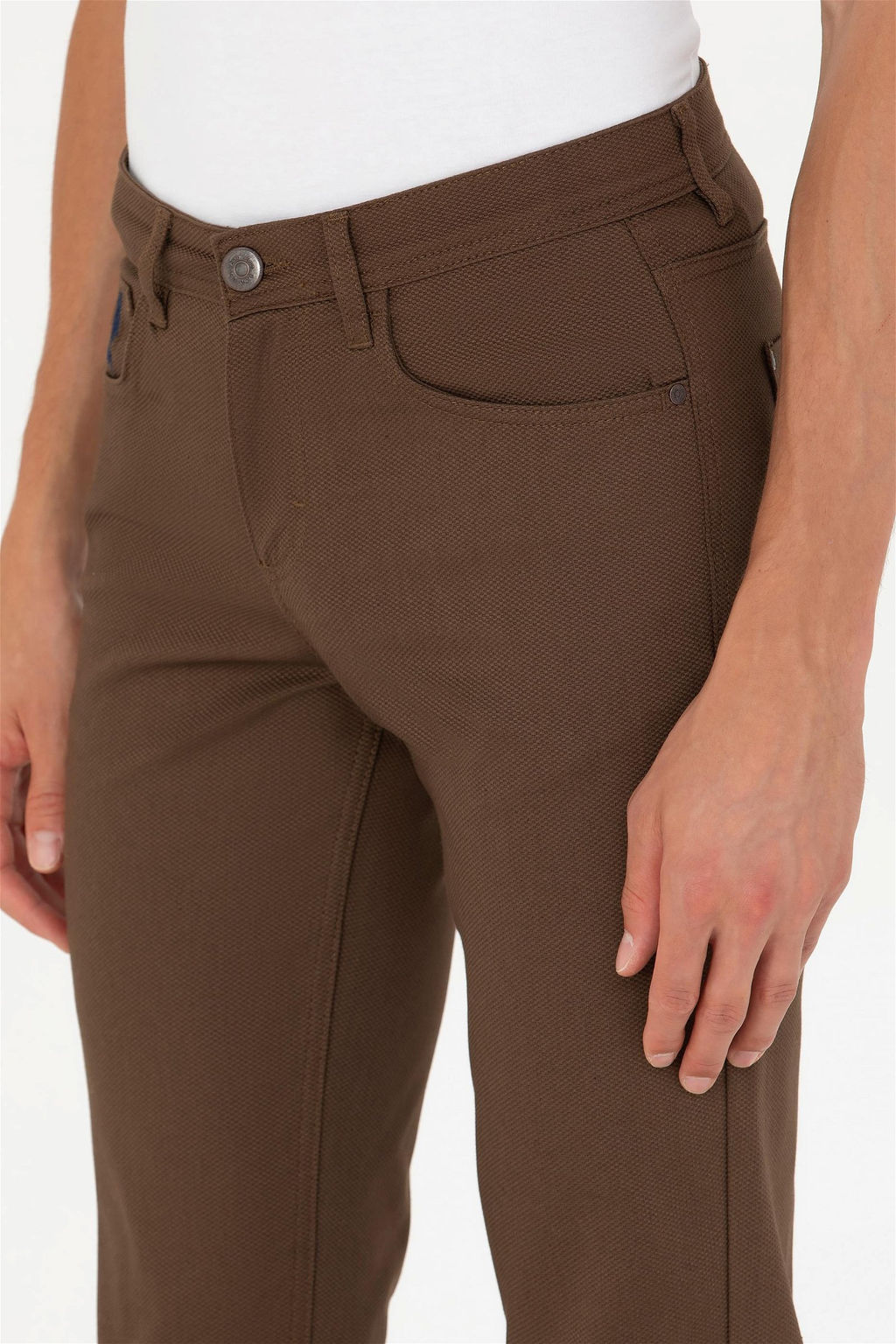 Erkek Coconut Kanvas / Chino Pantolon - U.s. polo assn фото 7