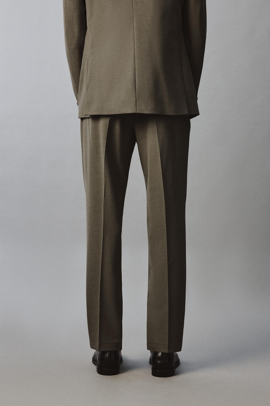 PANTAL?N REGULAR FIT TRAJE / Verde - Zara фото 3