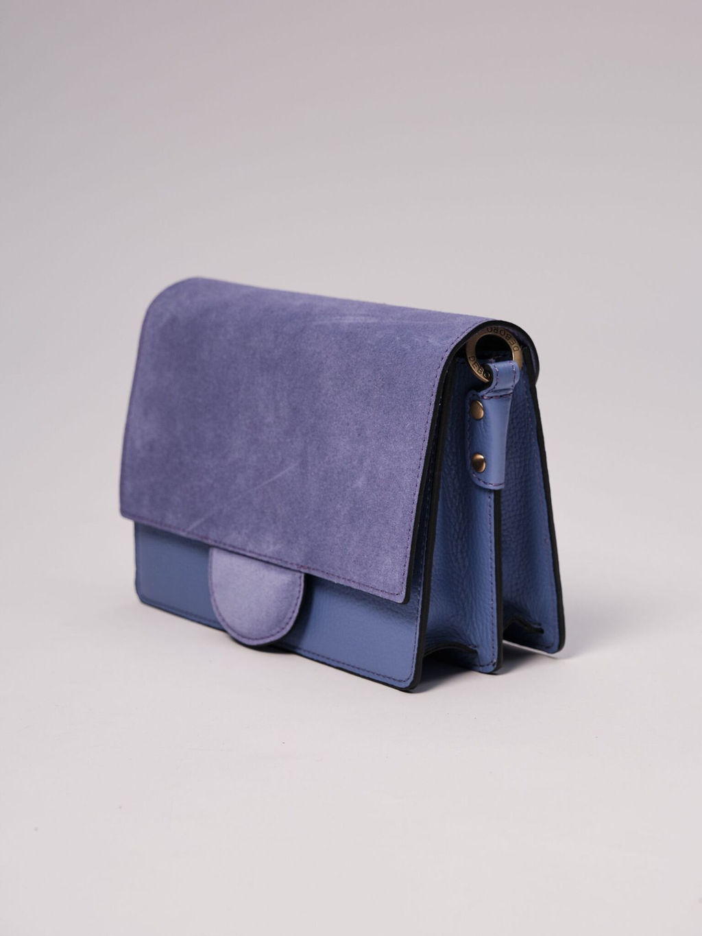 Сумка через плечо Deboro 30574 сиреневый закат