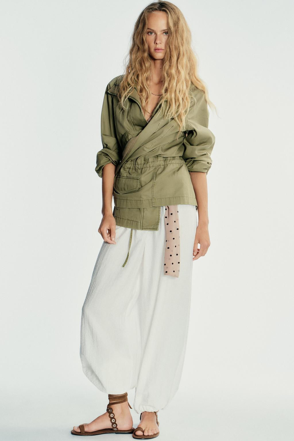 FLOWING BALLOON TROUSERS - Zara фото 3