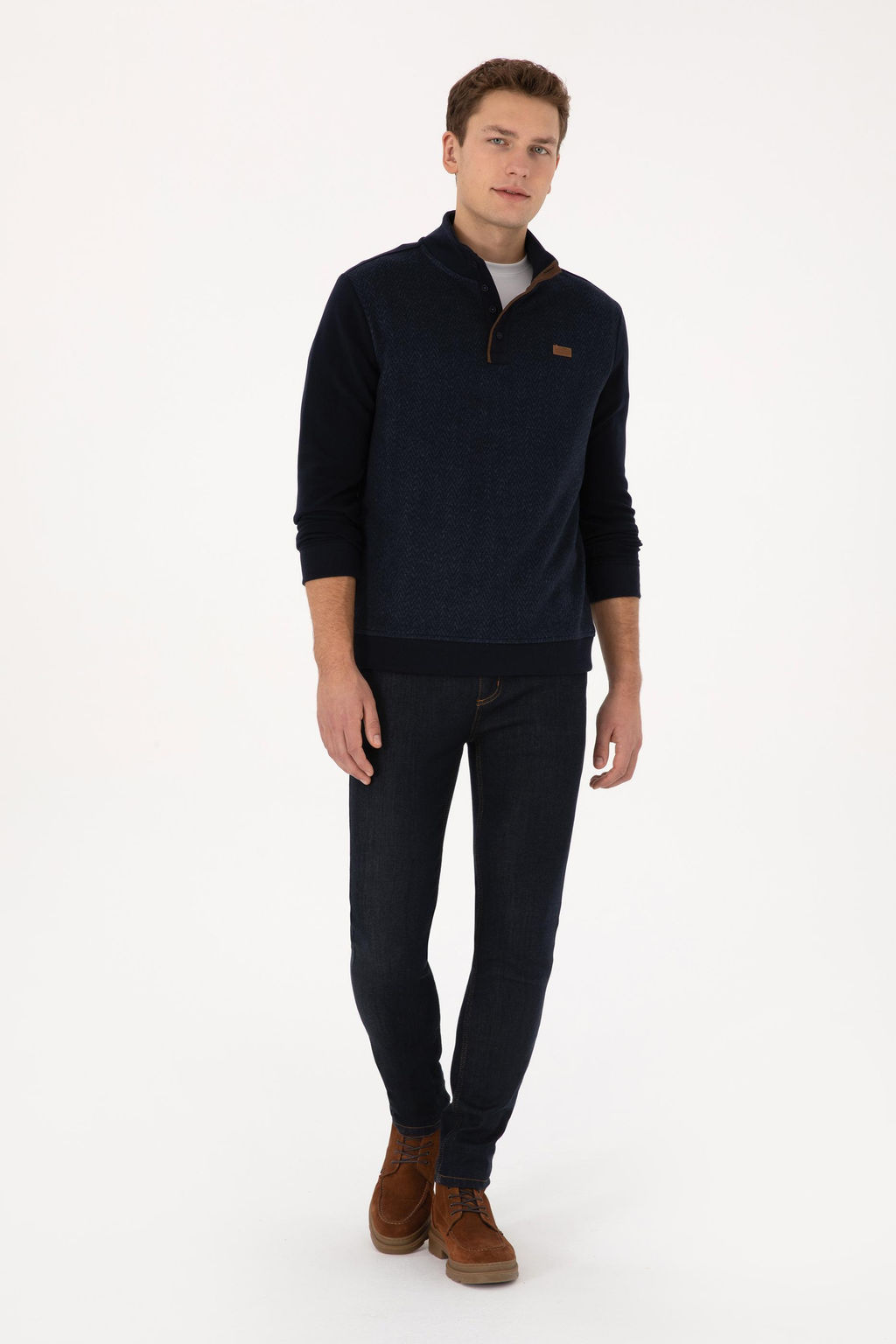 Erkek Lacivert Sweatshirt - U.s. polo assn фото 4