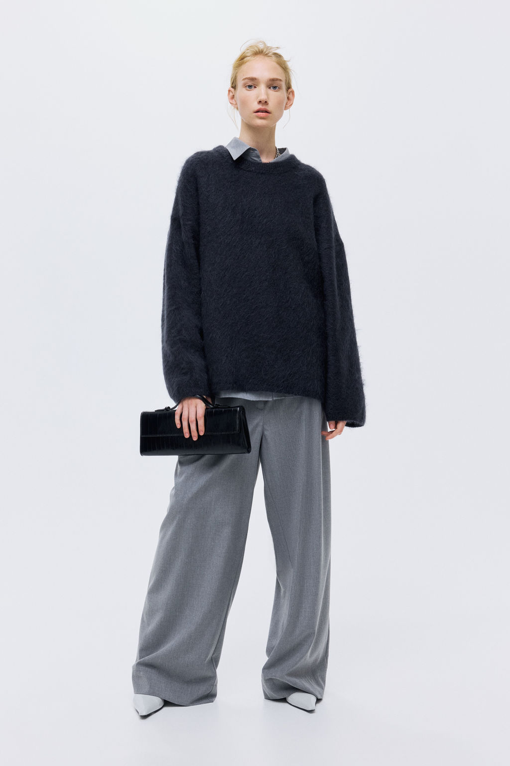 Jersey oversize en mezcla de mohair - H&m фото 14