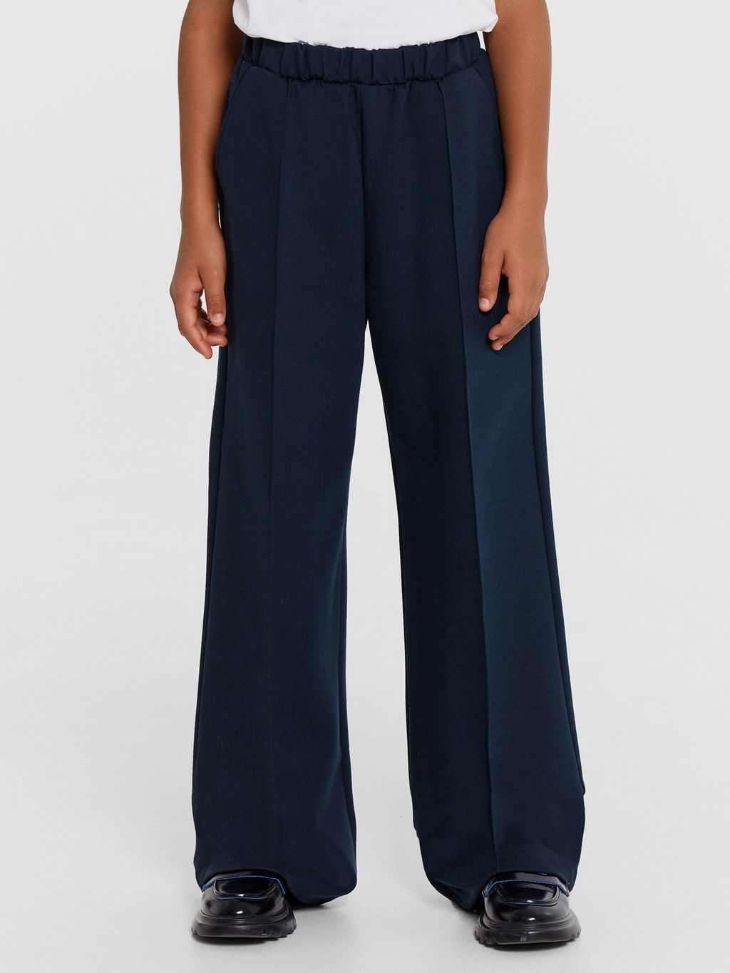 Брюки для девочек в синем цвете - Mark formelle фото 3