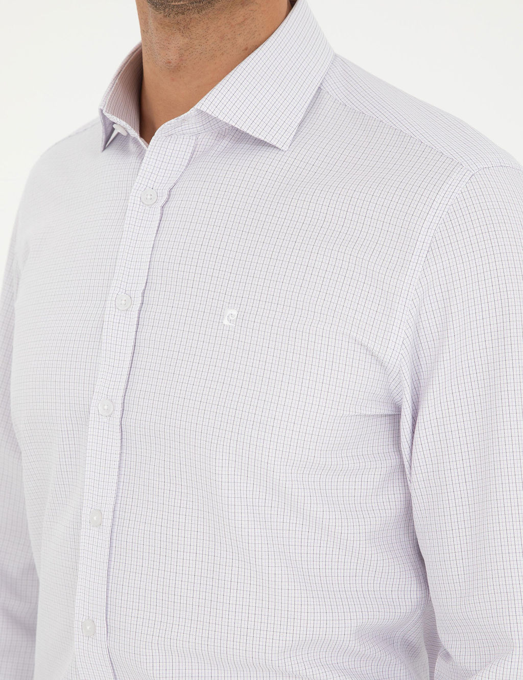 Mor Slim Fit Uzun Kollu G_mlek - Pierre cardin фото 7