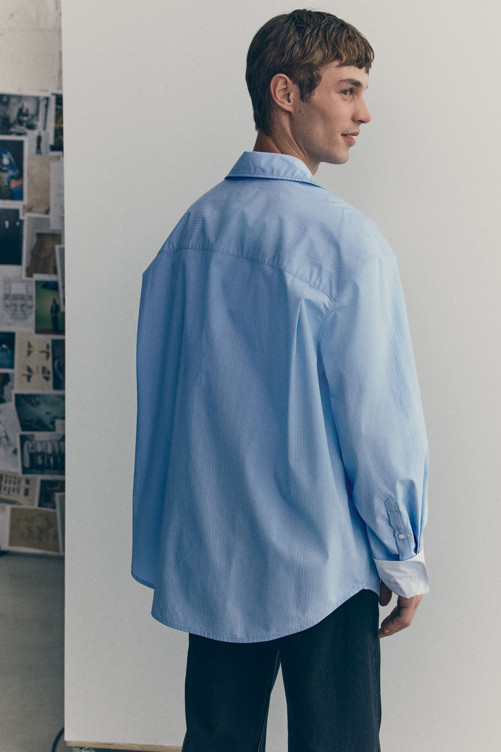 Camisa de rayas en algod?n - H&m фото 7