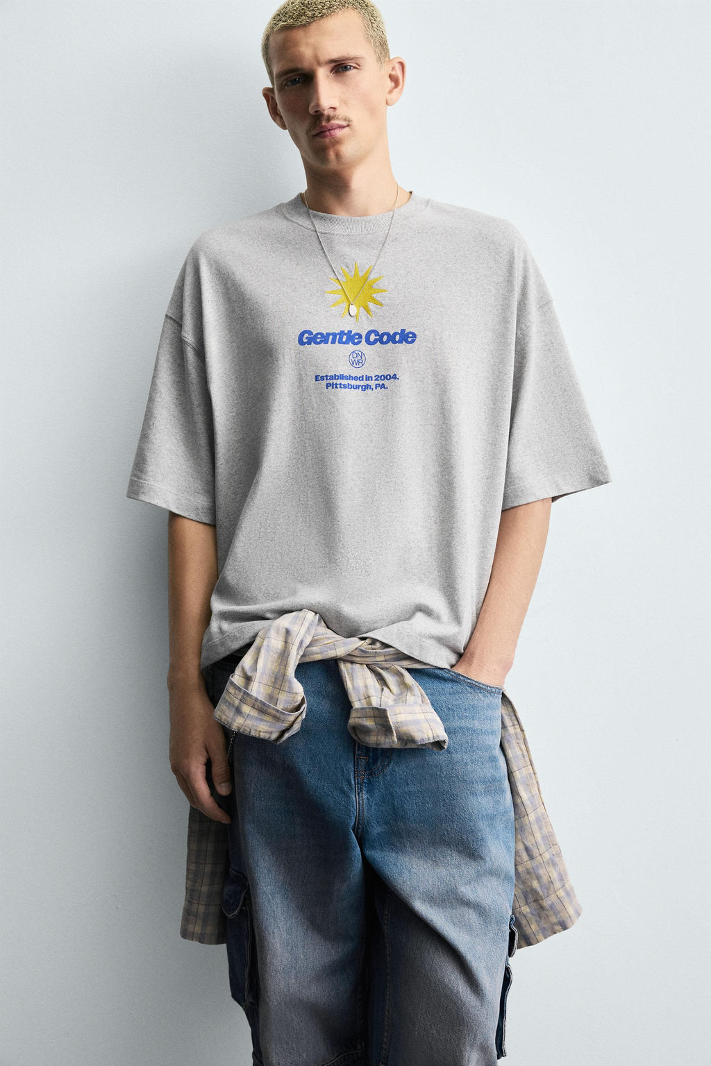 SUN CONTRAST PRINT T-SHIRT - Zara фото 7