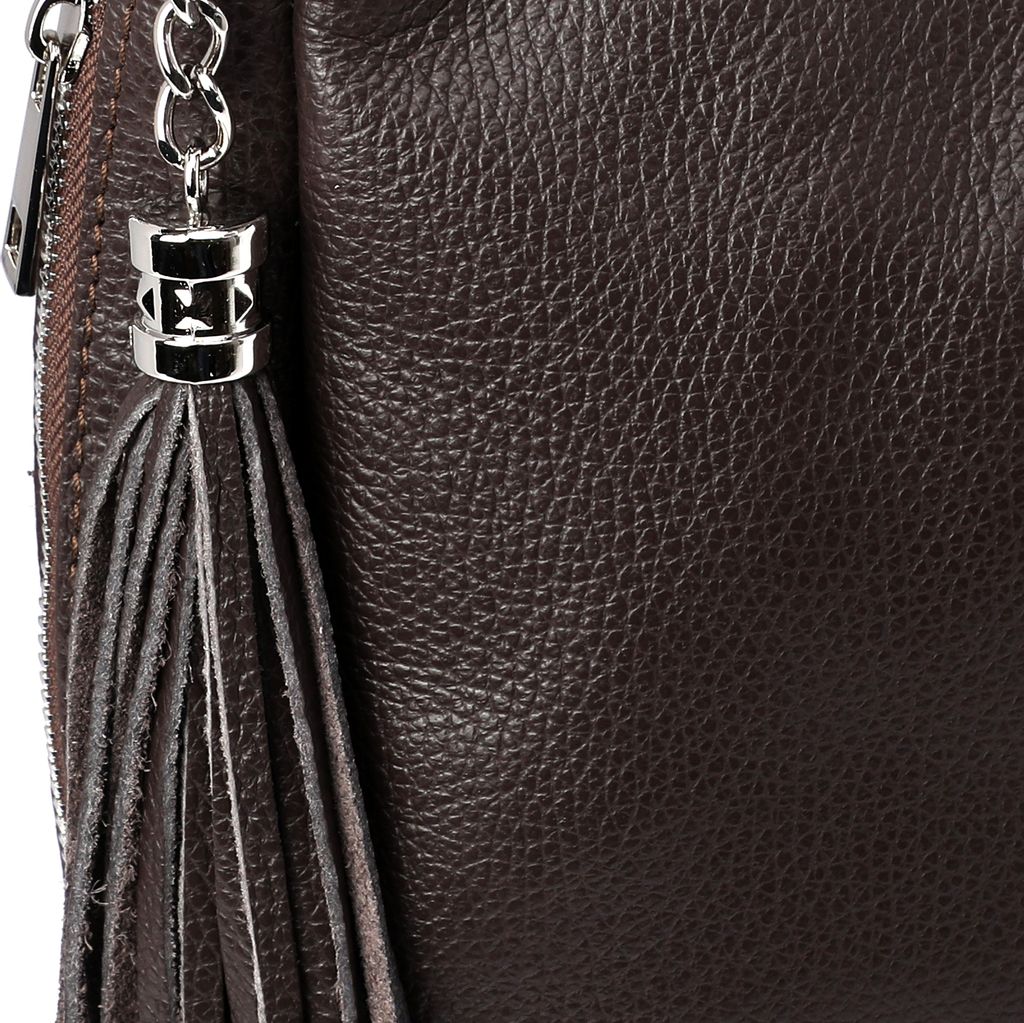 Женская сумка на плечо DIVAS BAG CARLOTA Артикул 2361703, темно-коричневый  фото 5