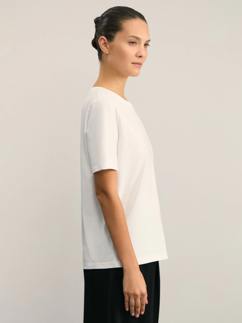 Базовая футболка из хлопка / Zarina  фото 5