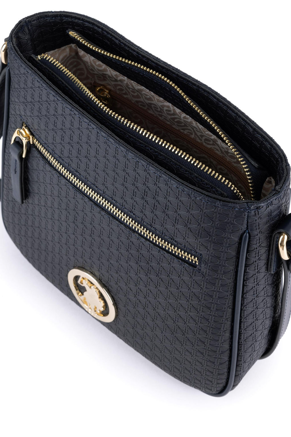 Женская темно-синяя сумка - U.s. polo assn фото 7