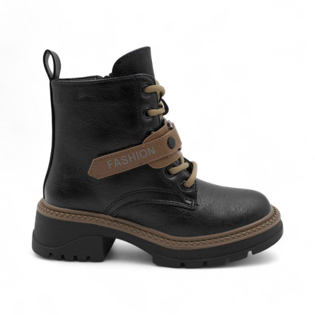 Ботинки демисезонные 4478-1 черные - М+д фото 2
