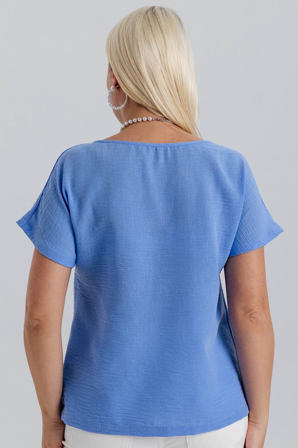 Блузка женская 4435/02/Голубой - Rise фото 2
