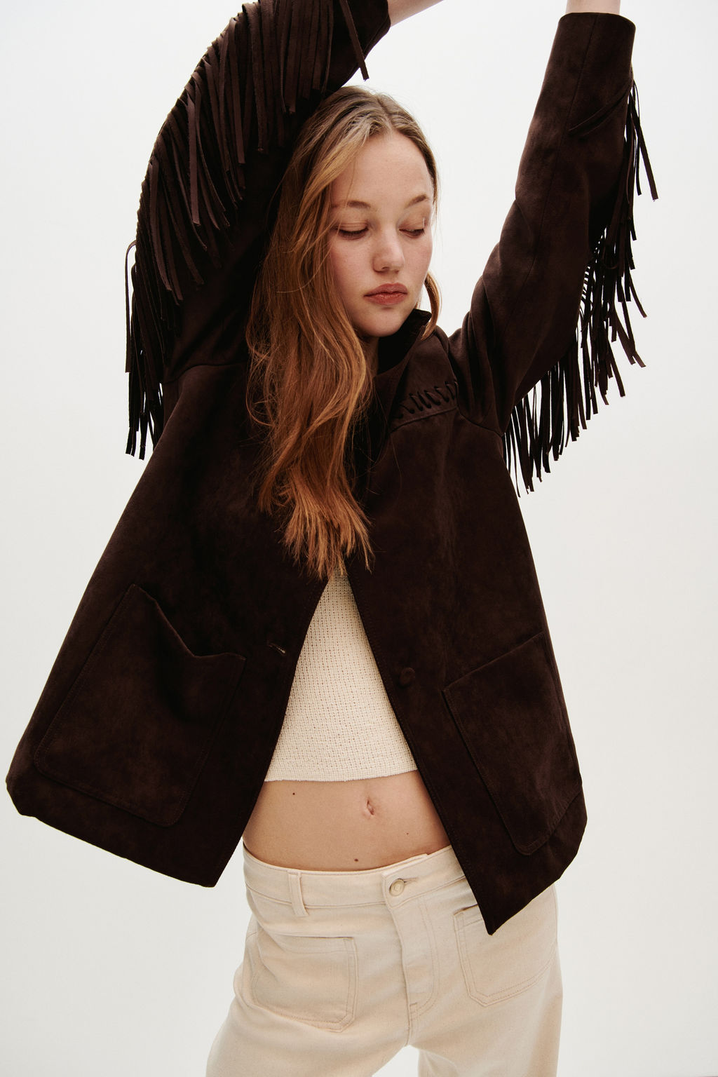 Blazer con flecos - H&m фото 3