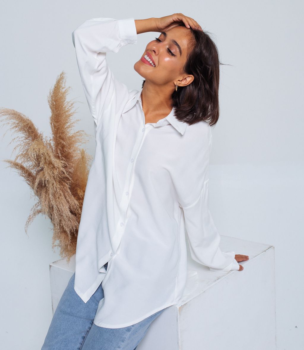 Рубашка #КТ3160 (5), белый - Dommod фото 4