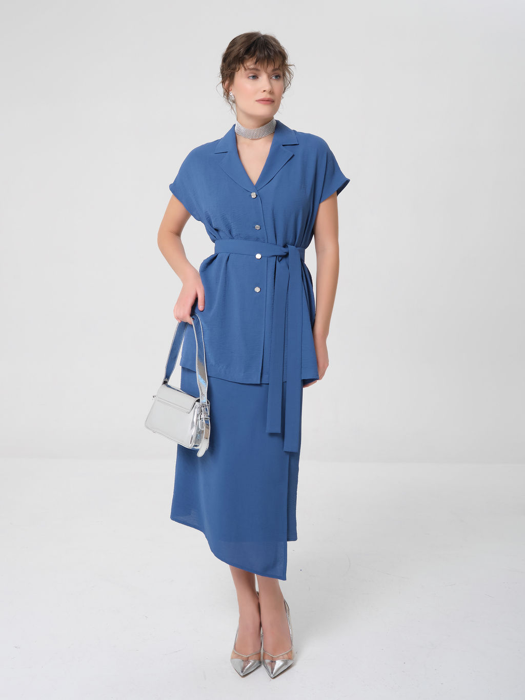 Юбка с запахом - Stilla фото 16