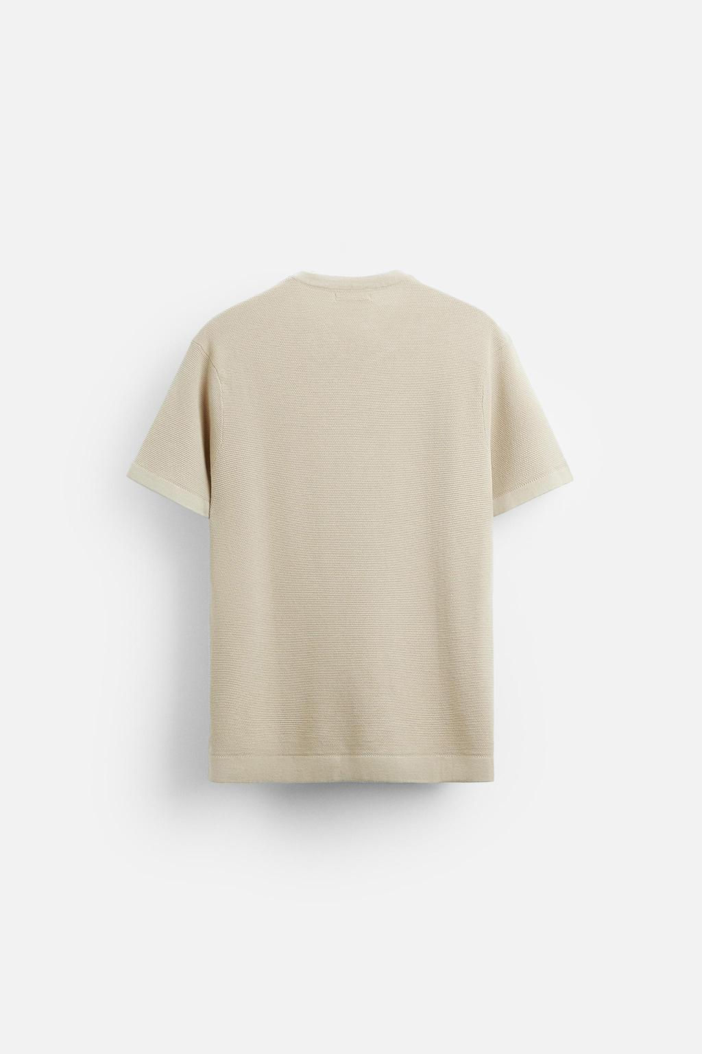BASIC KNIT T-SHIRT - Zara фото 40