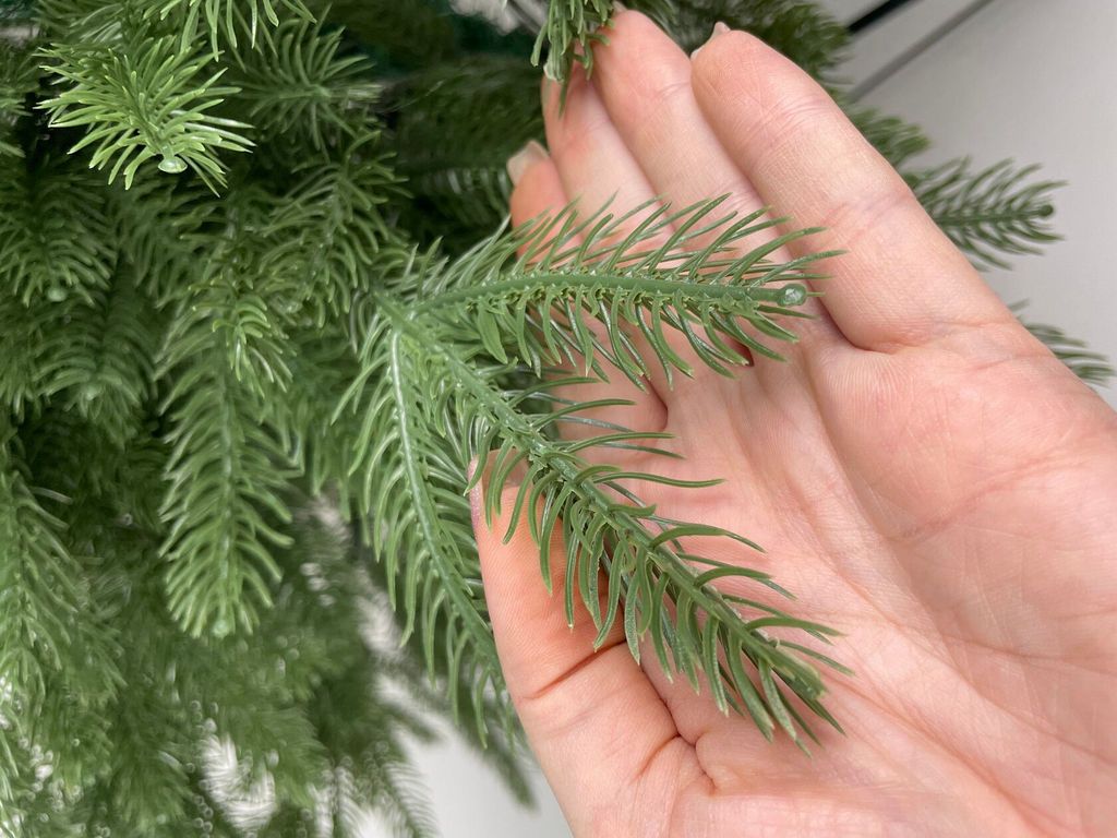 Ель литая плоские веточки 210 см - Ип лебедев о.ю фото 4