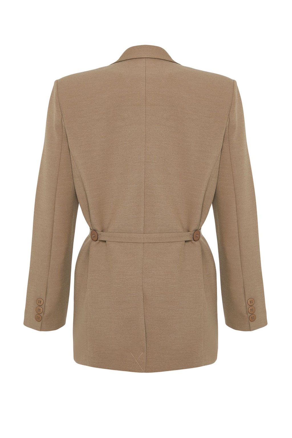 TRENDYOLMILLA Limited Edition Tas Baglama Detayl? Poliviskon Dokuma Blazer Ceket TWOSS24BC00037 фото 9