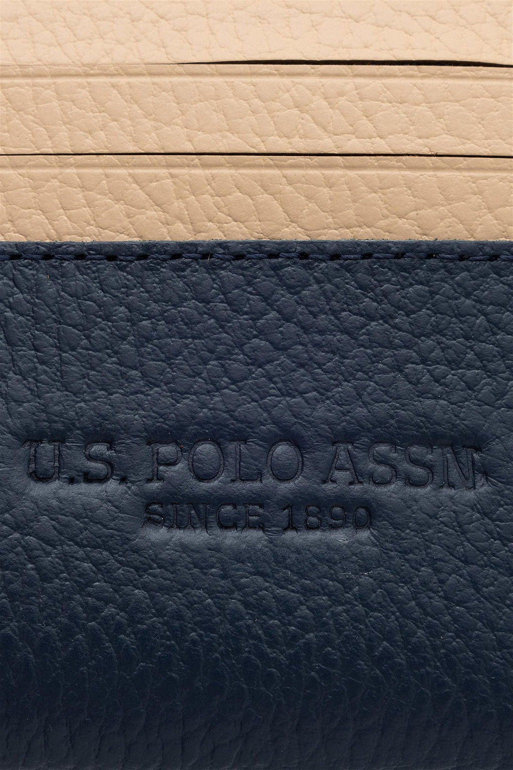 Мужской темно-синий кошелек - U.s. polo assn фото 7