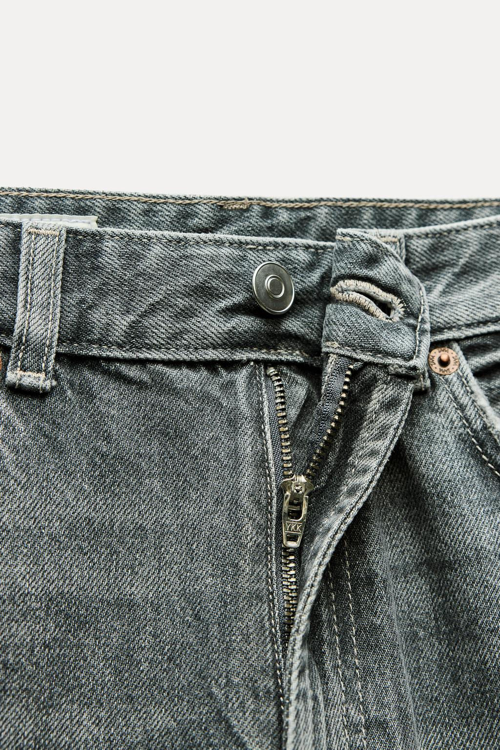TRF WIDE-LEG HIGH-WAIST JEANS - Zara фото 9