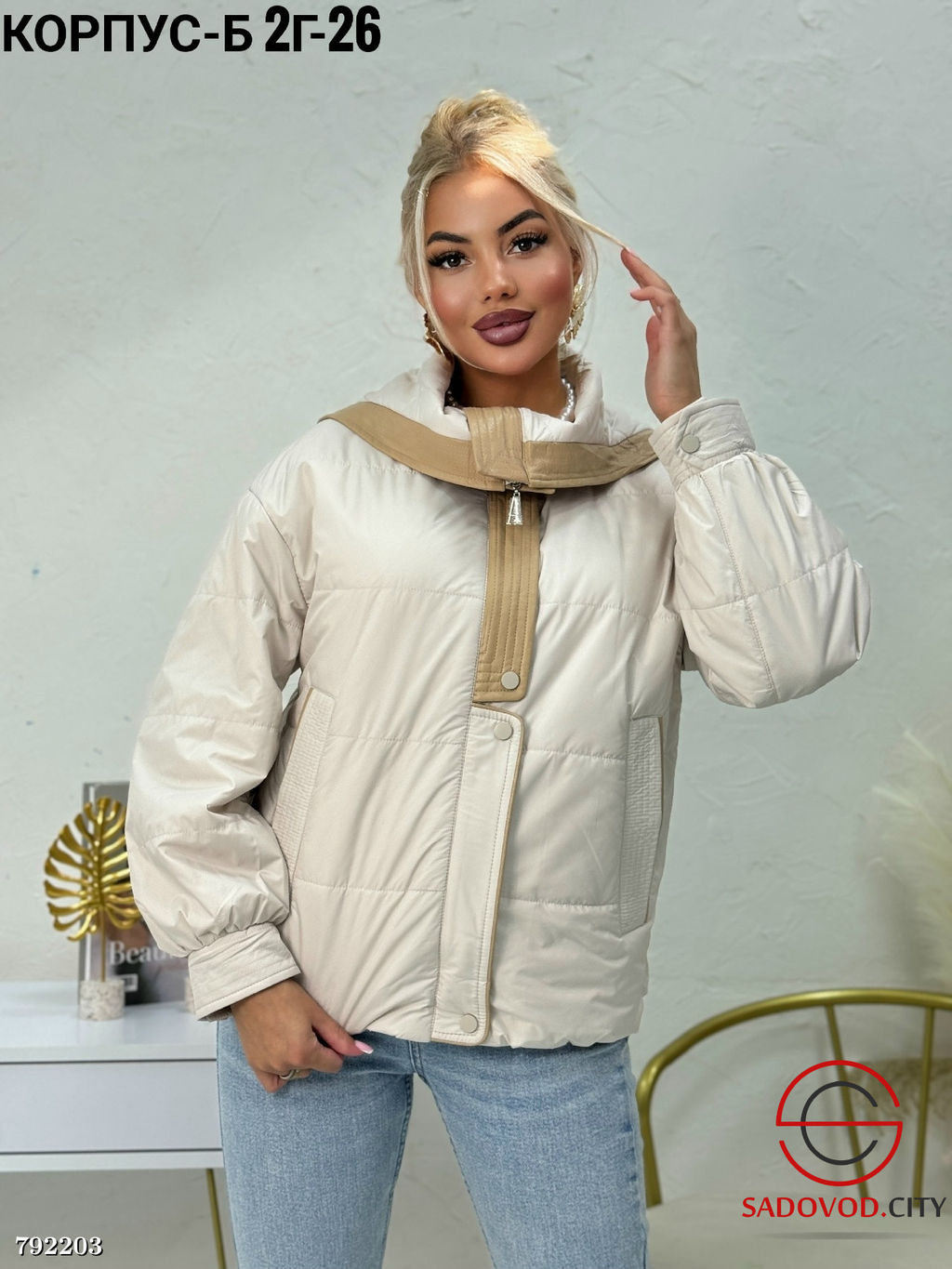 Женская ветровка осень весна - Bruno фото 6