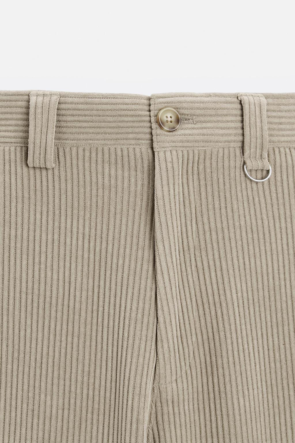WIDE FIT CORDUROY TROUSERS - Zara фото 9