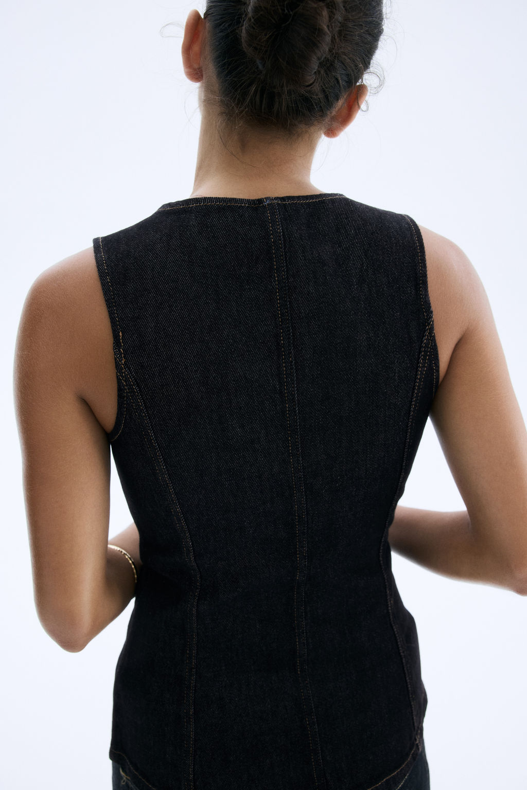 Chaleco sastre en denim - H&m фото 4