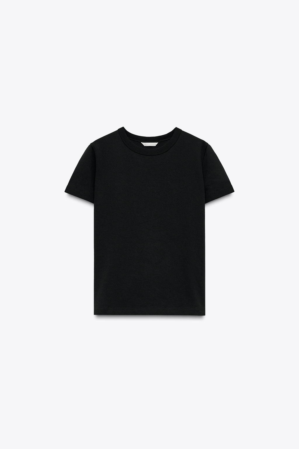 SHORT SLEEVE INTERLOCK T-SHIRT - Zara фото 4
