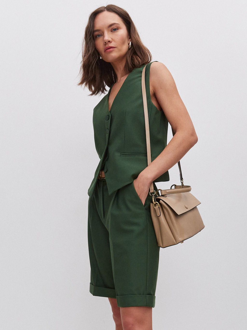 Костюмный жилет из вискозы - TO BE ONE фото 5