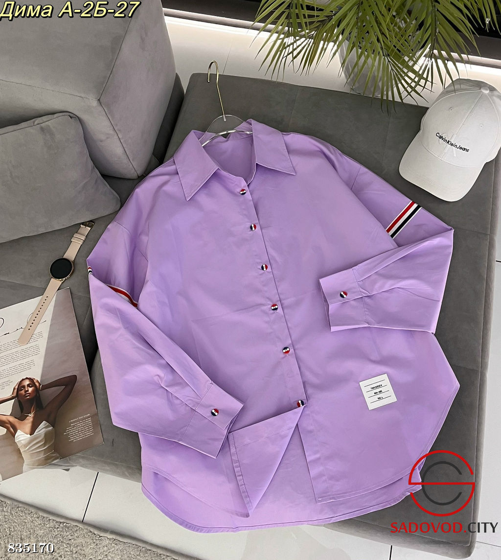 Рубашка женская с принтом - Bruno фото 4