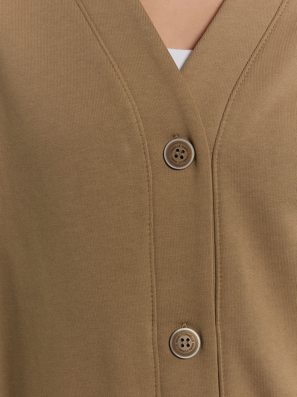 Кардиган женский бежевый охра 172114 - Mark formelle фото 5