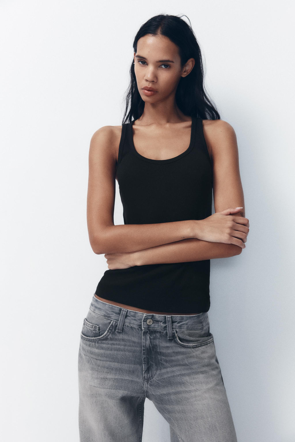 TRF WIDE-LEG MID-RISE FULL LENGTH JEANS