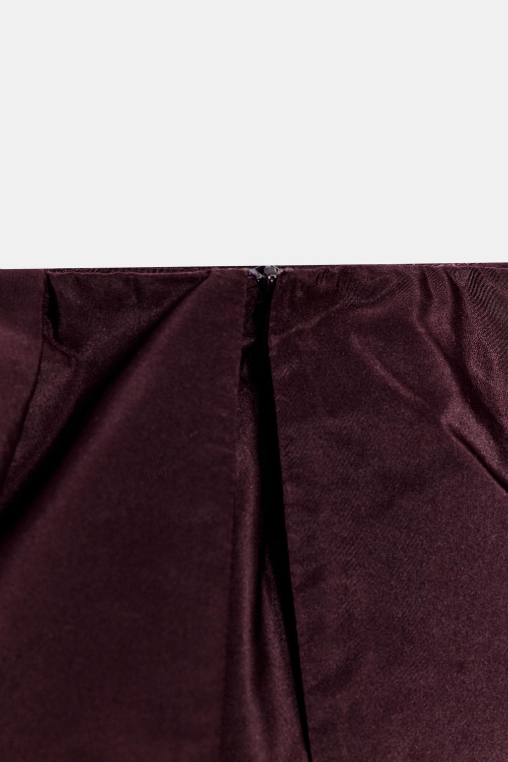 FALDA MIDI VOLUMEN / Burgundy - Zara фото 7