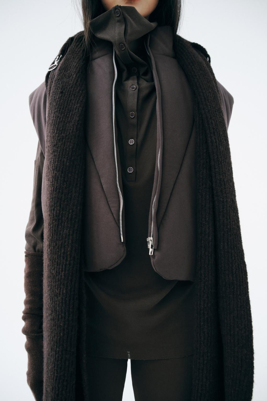 PUFFER GILET - Zara фото 6