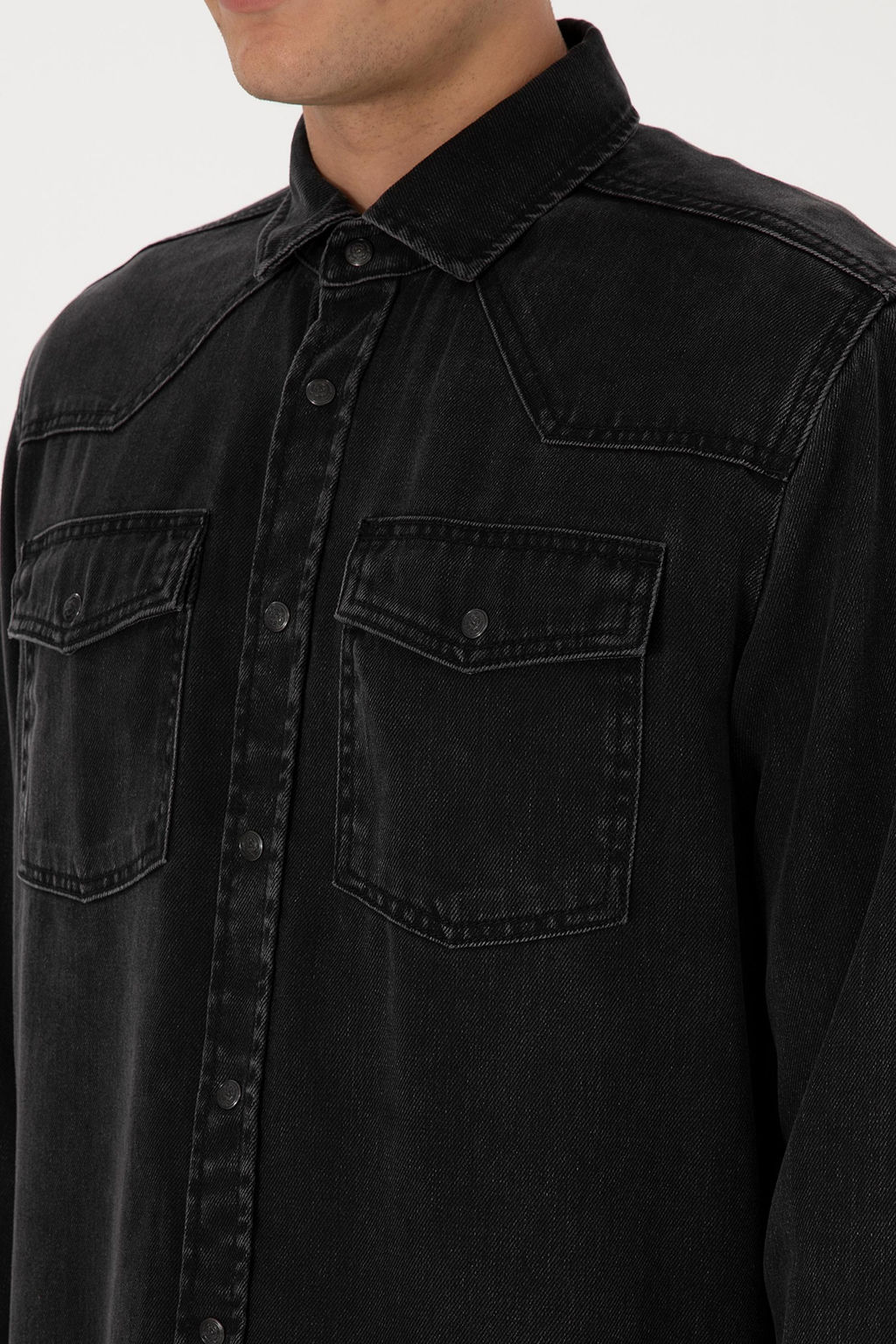 Erkek Siyah Jean G_mlek - U.s. polo assn фото 7