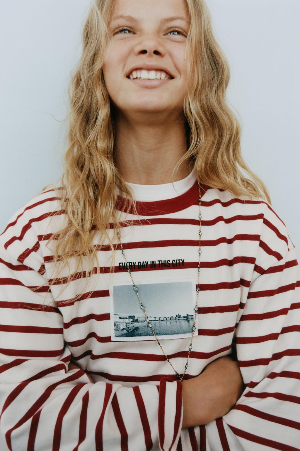 STRIPED A CORU_A CITY T-SHIRT - Zara фото 5