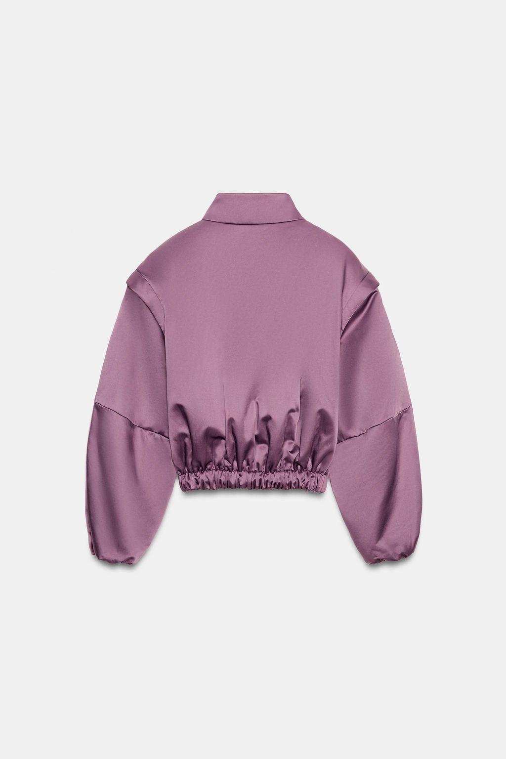 PUFFER JACKET WITH DEFINED SHOULDERS - Zara фото 19