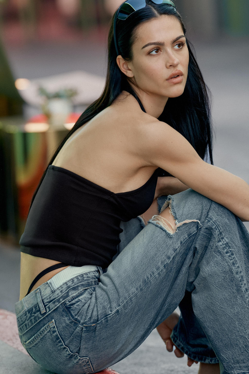 TOP HALTER / Negro - Zara фото 10
