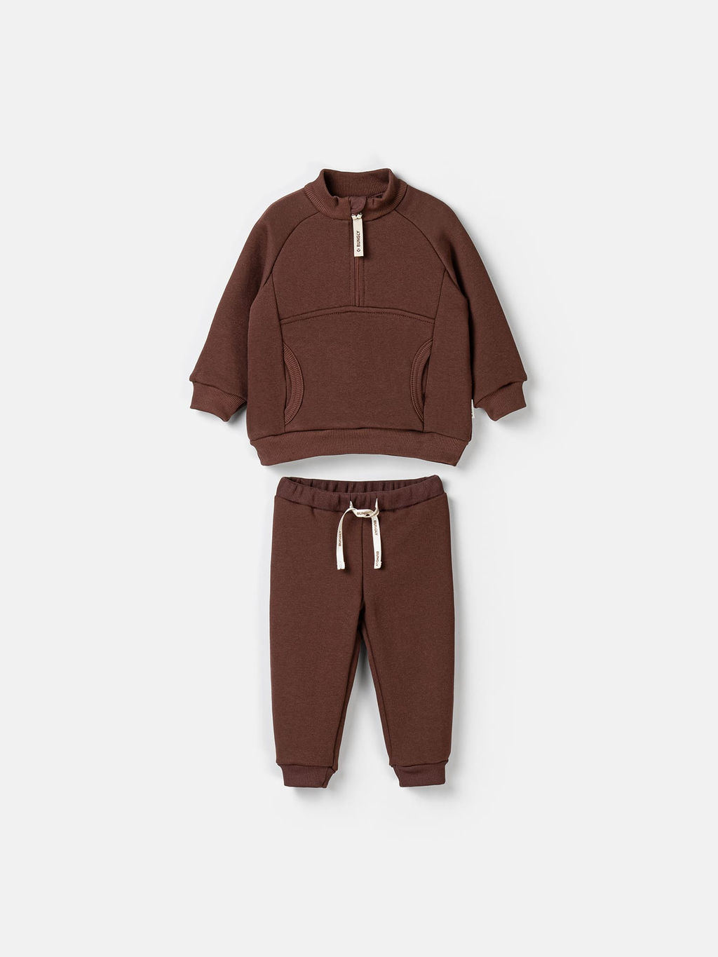 Костюм Шоколад утепленный без начеса 0+ - Bungly фото 2