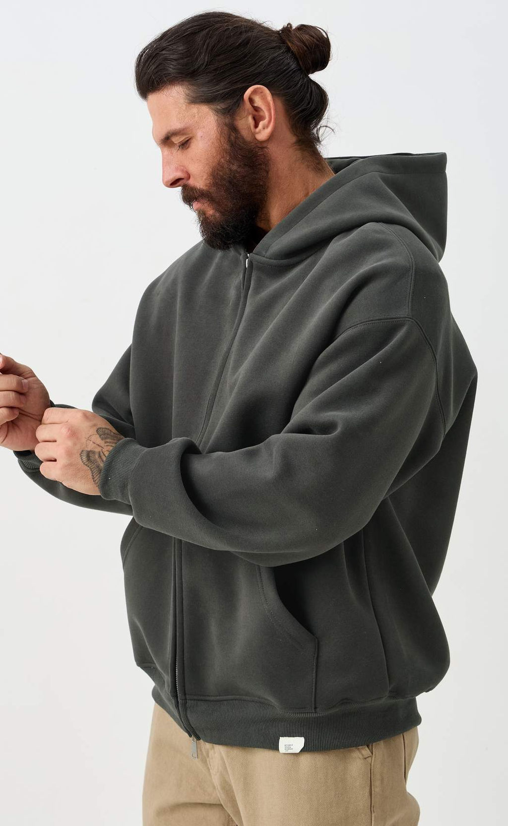 Толстовка P611-15-01 grey - Primm фото 6