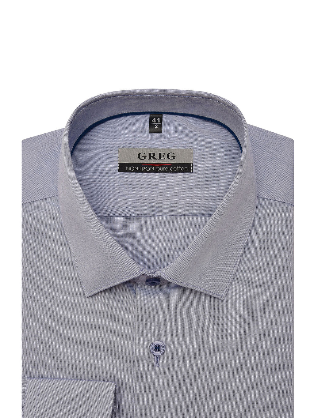 Сорочка мужская длинный рукав GREG 210/231/9759/Z/2p  фото 2