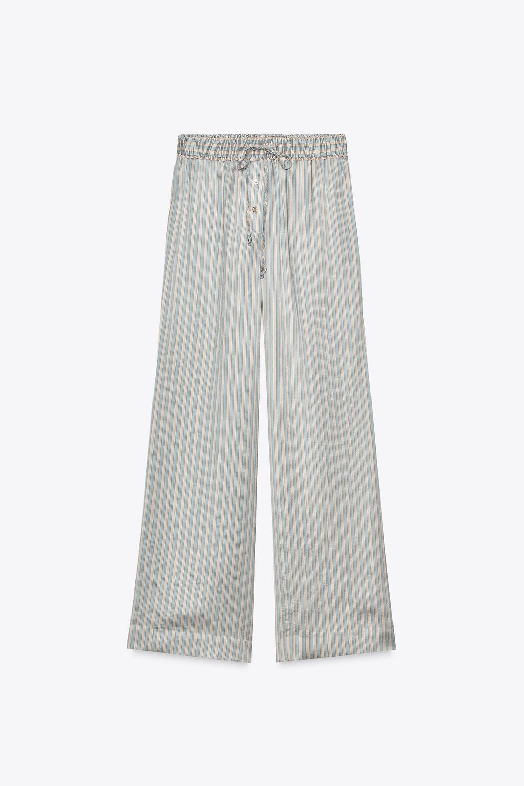 STRIPED PYJAMA TROUSERS ZW COLLECTION - Zara фото 8