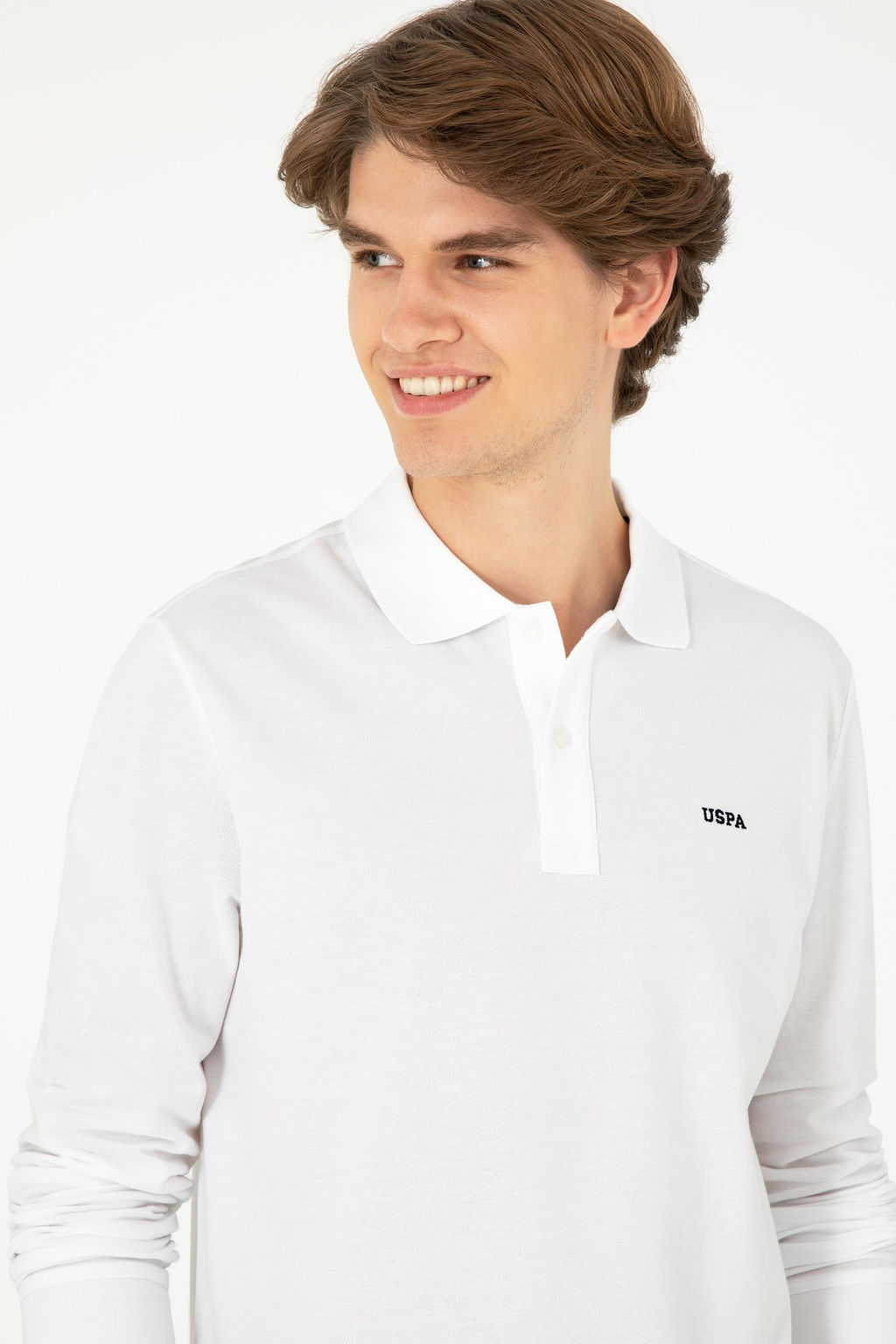 Мужской белый базовый свитшот Неожиданная скидка в корзине - U.s. polo assn фото 2