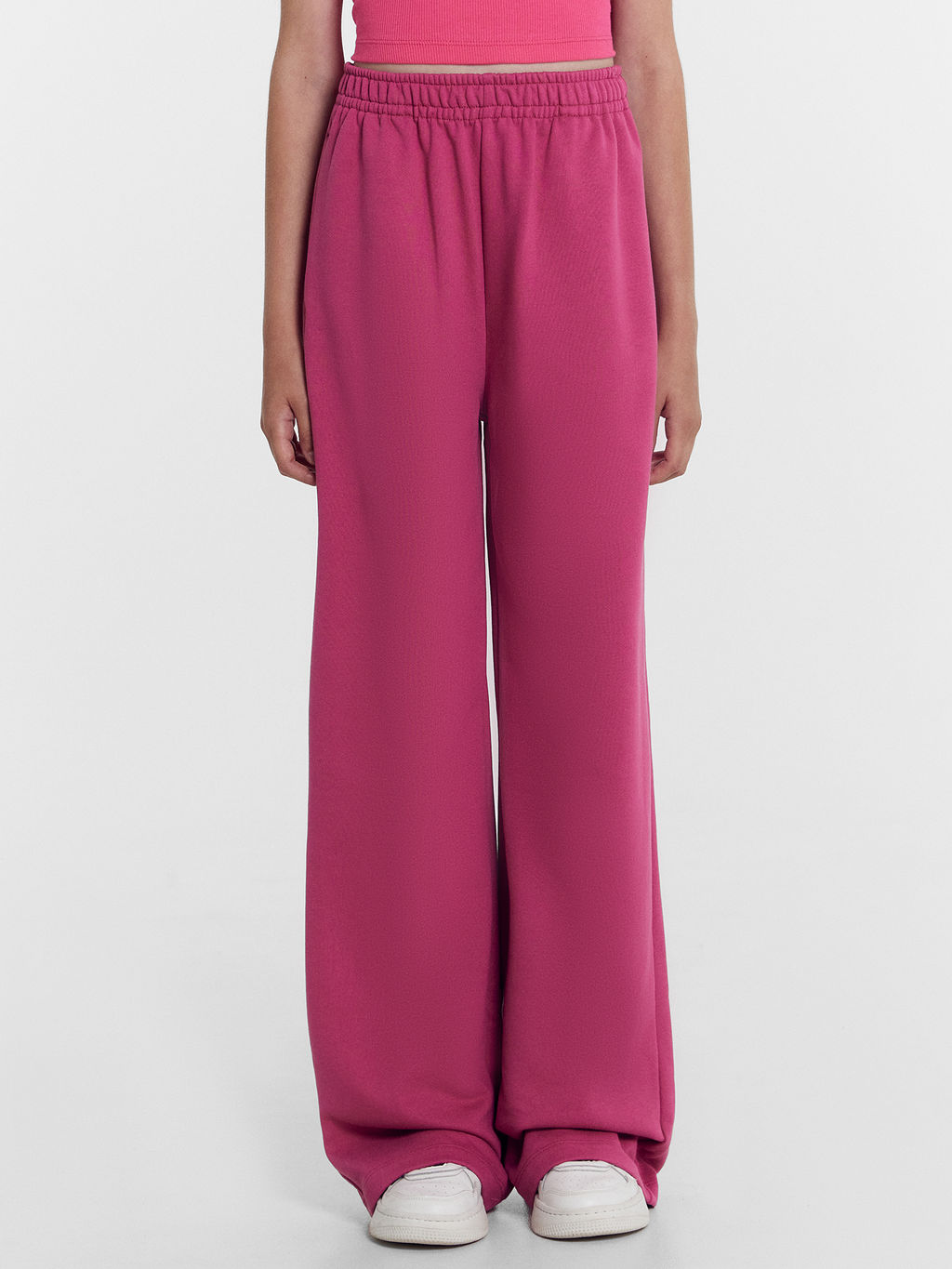 Брюки для девочек в розовом оттенке - Mark formelle фото 2