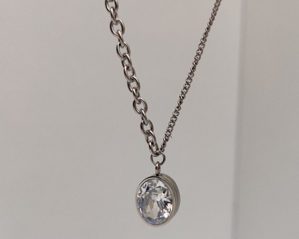 Кулон из стали на цепочке