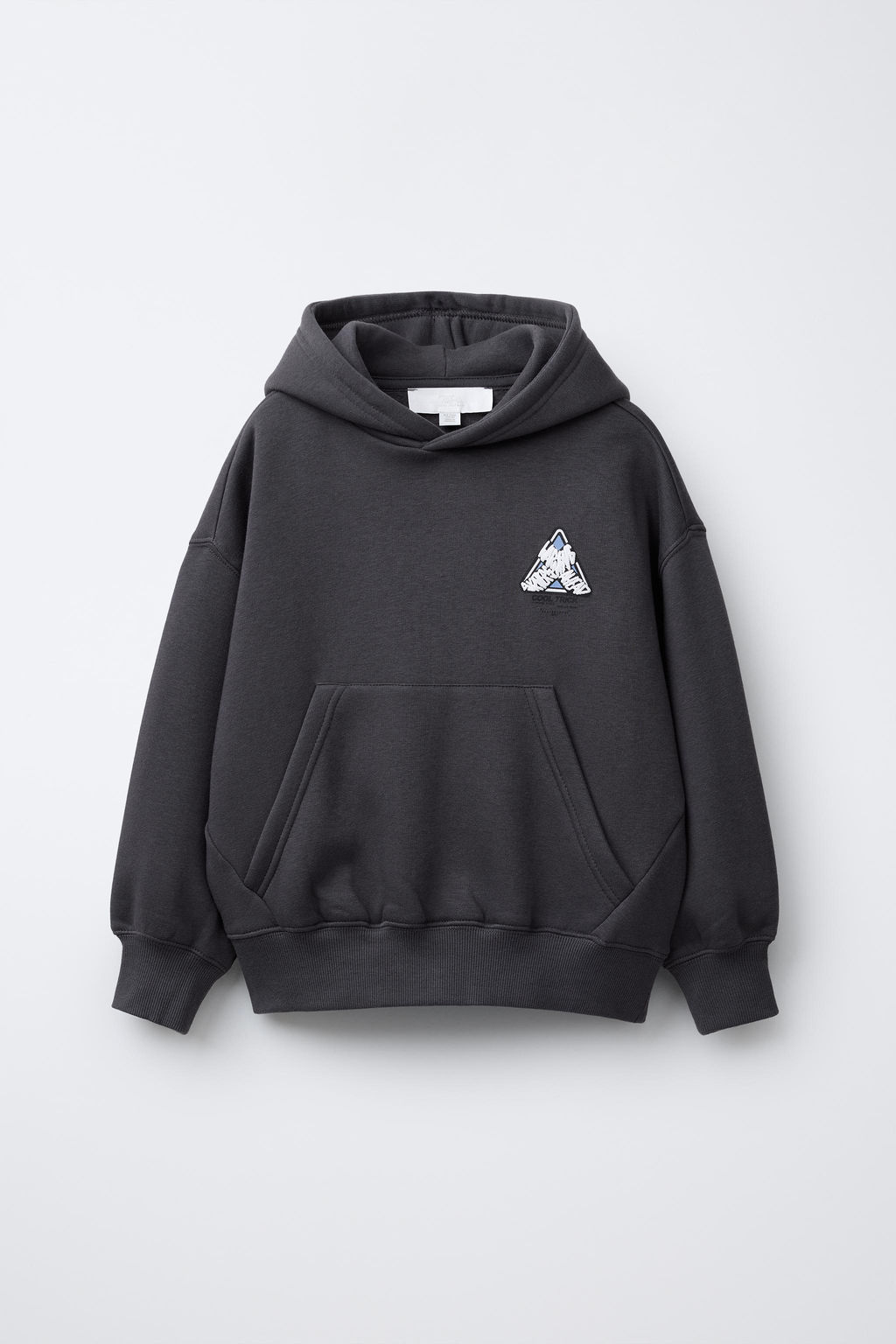 RAISED PRINT HOODIE