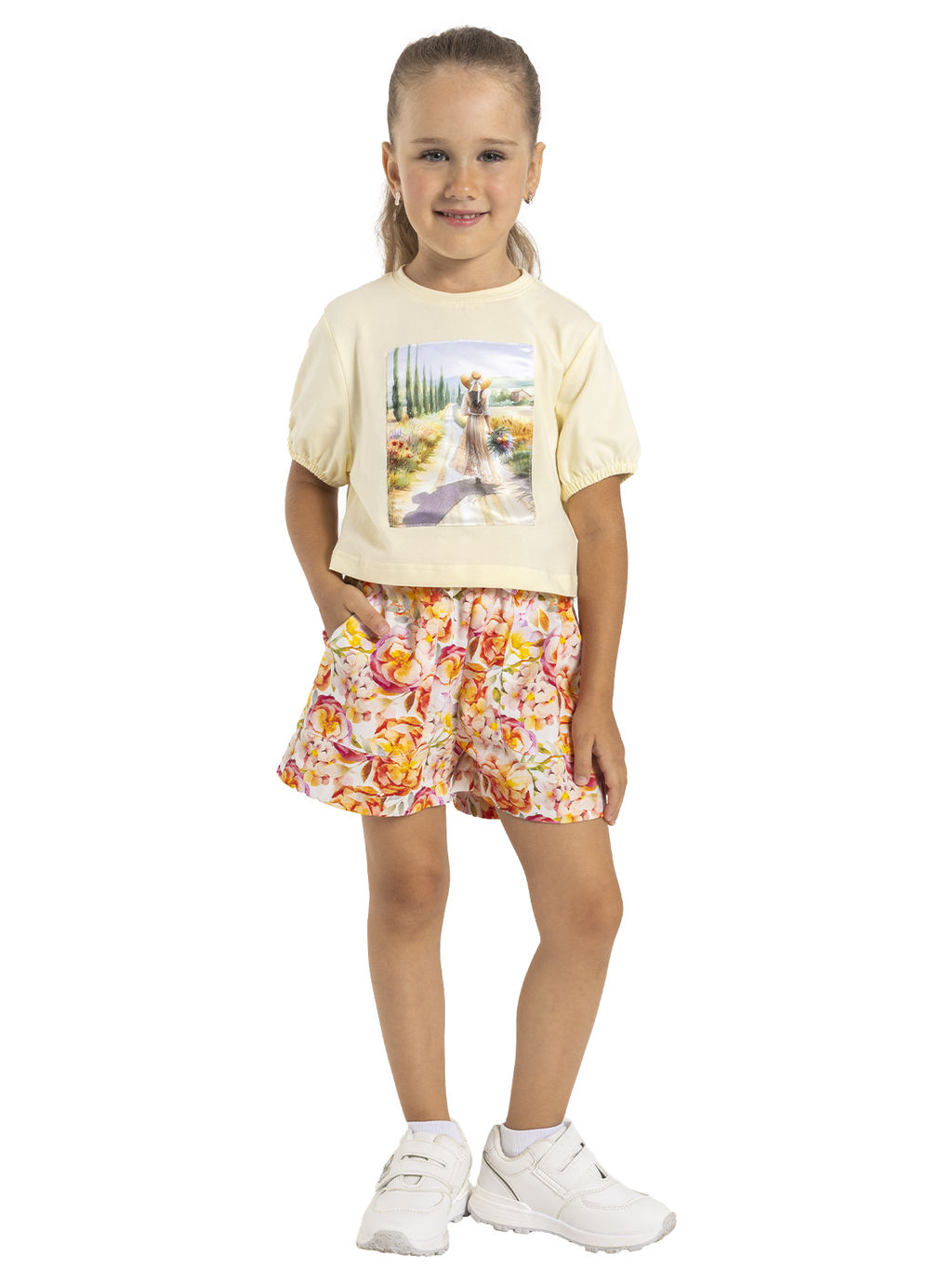 Джемпер для девочки О56871 - Карамелли фото 16