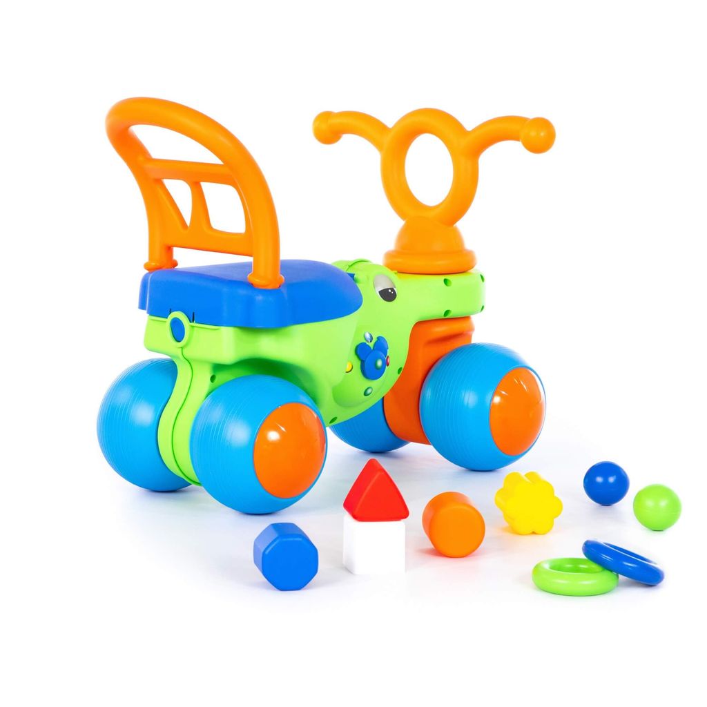 Каталка Крокодильчик (в коробке) - Полесье фото 4